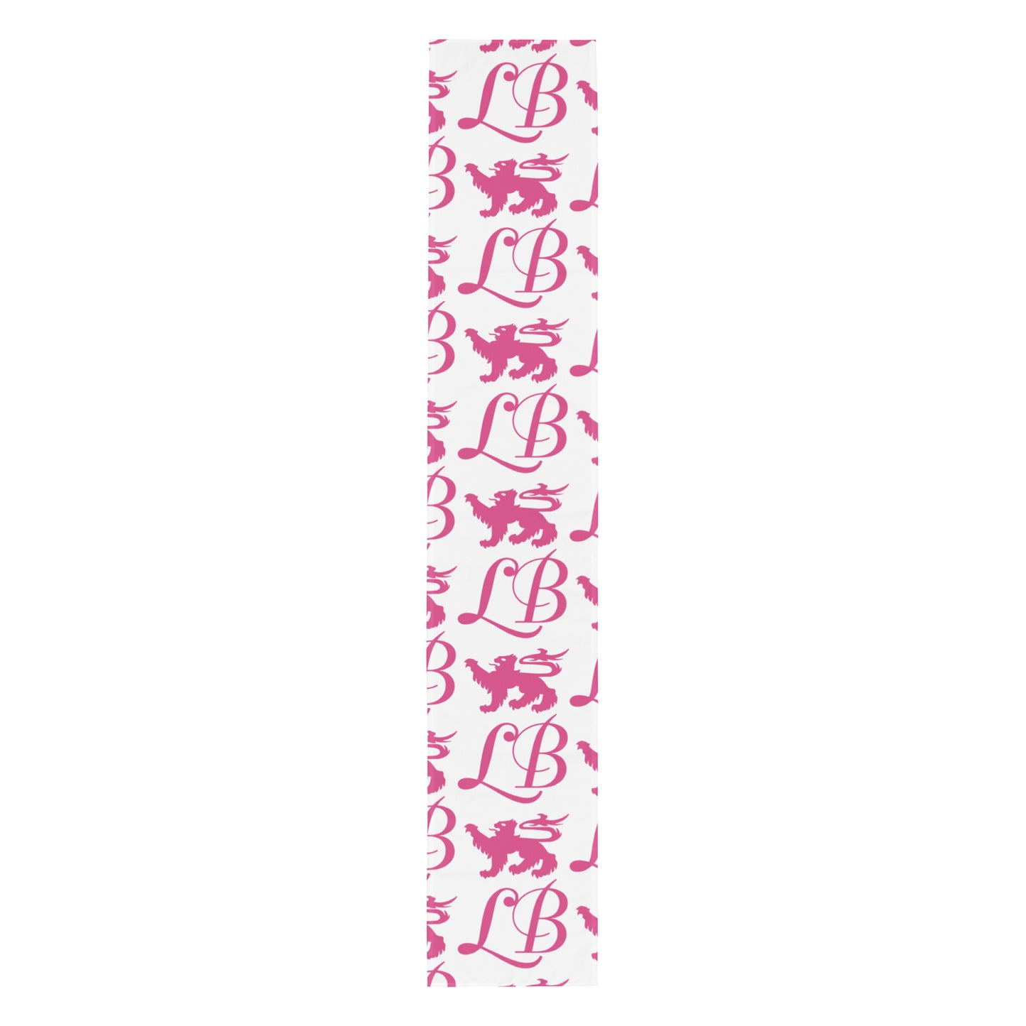 Lady Banneker Table Runner (White-Pink)